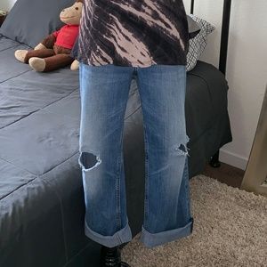 Banana Republic Distressed Boyfriend Jeans